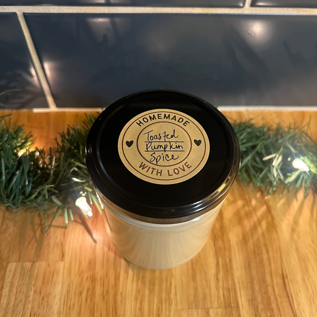 Hand Poured Toasted Pumpkin Spice Candle - 16oz