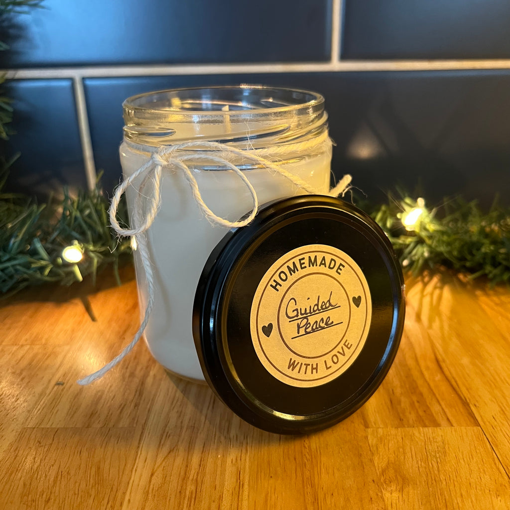 Peppermint + Eucalyptus Soy Wax Candle | 16oz