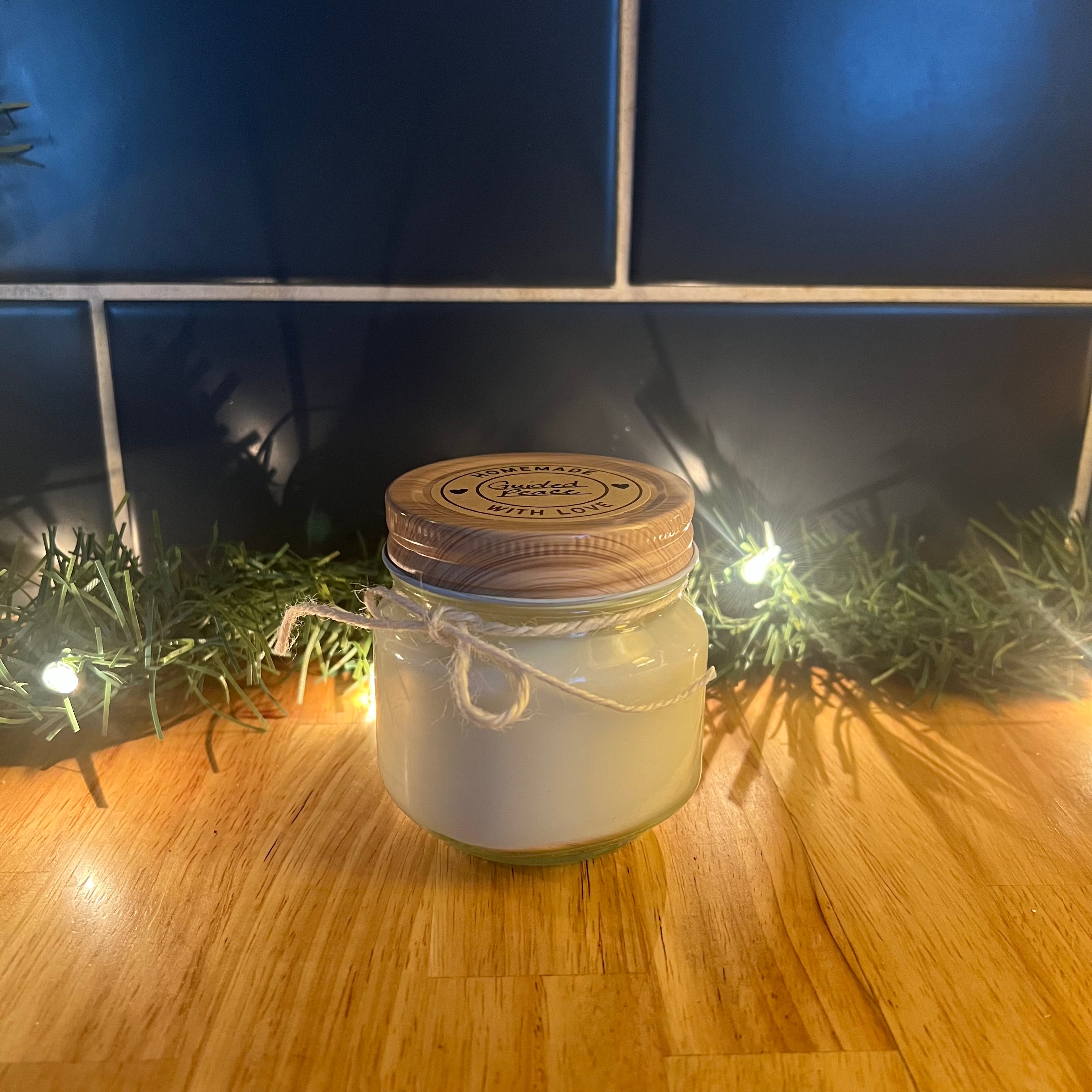 Peppermint + Eucalyptus Soy Wax Candle | 8oz