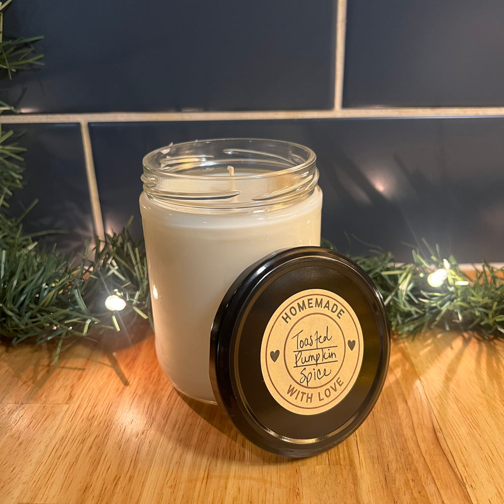 Hand Poured Toasted Pumpkin Spice Candle - 16oz