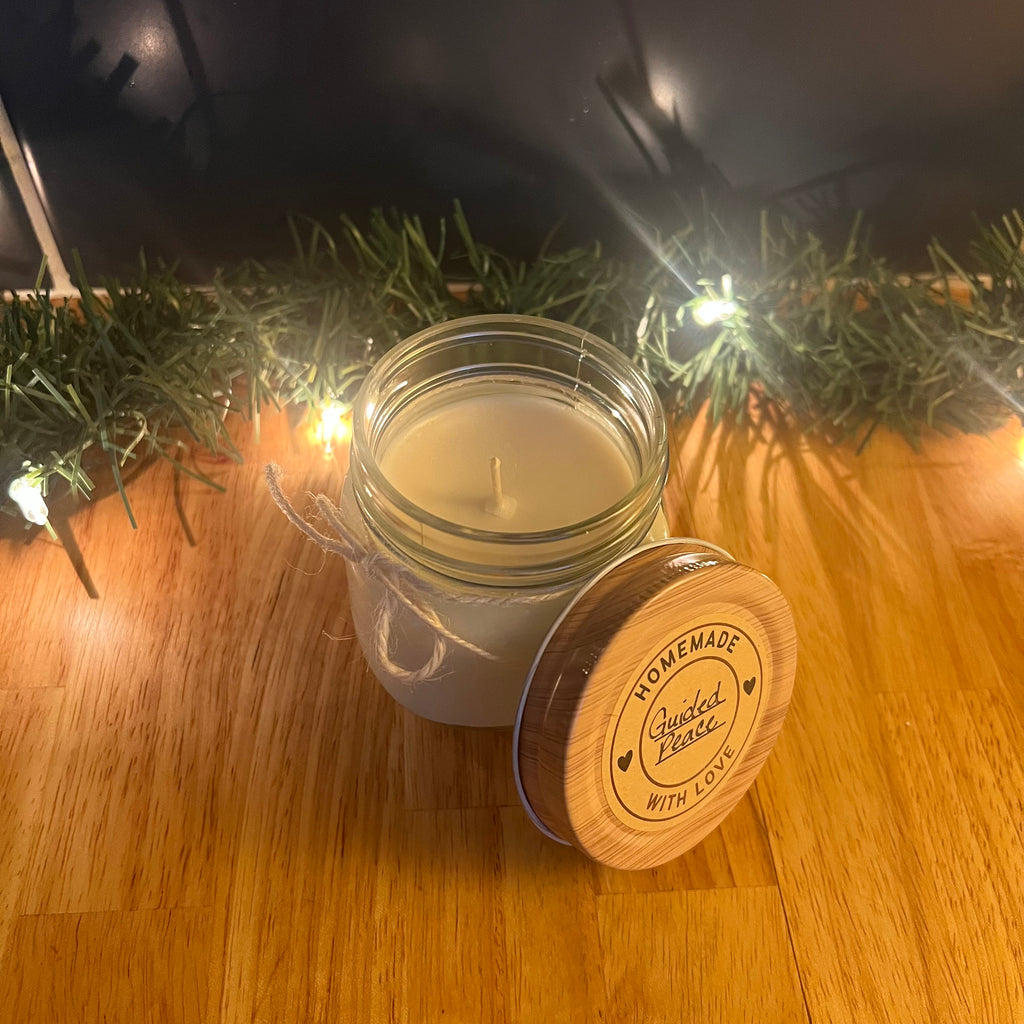 Peppermint + Eucalyptus Soy Wax Candle | 8oz