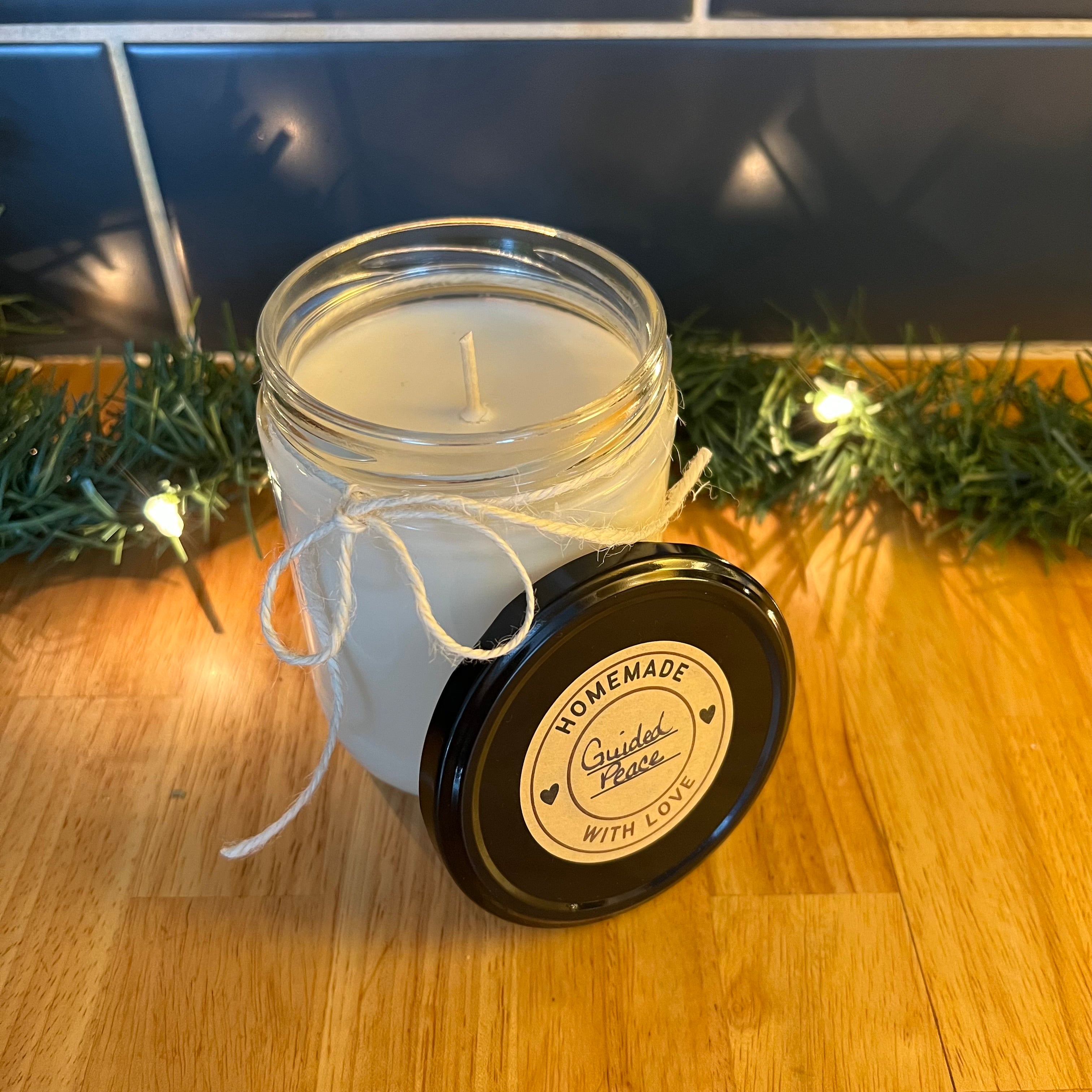 Peppermint + Eucalyptus Soy Wax Candle | 16oz